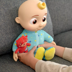 JJ Doll Cocomelon Roto Bedtime 10inch CMW0016 - Colorland Toys
