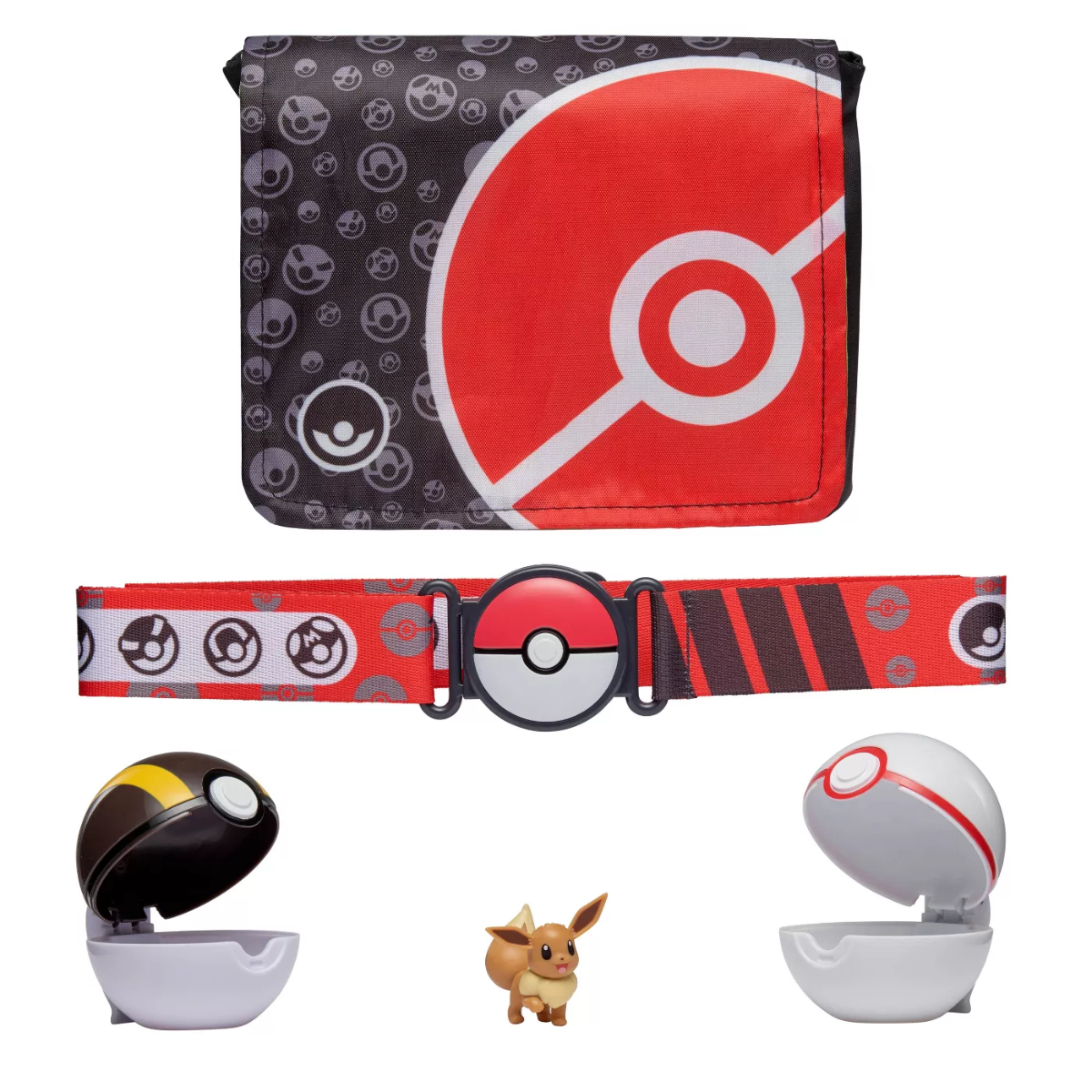 Pokemon Clip N Go Pikachu Bandolier Set Red PKW0107 - Colorland Toys