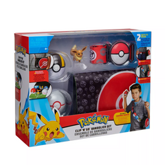 Pokemon Clip N Go Pikachu Bandolier Set Red PKW0107 - Colorland Toys