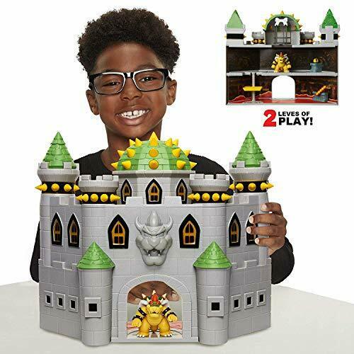 Nintendo Super Mario Deluxe Bowsers Castle Playset 40020 - Colorland Toys