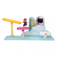 Super Mario Cloud Playset Includes 2.5 Inch Mario Figure 40200 - Colorland Toys