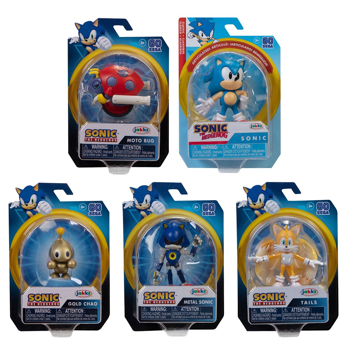 Sonic the Hedgehog 2.5 inch Figures Assorted 40686 - Colorland Toys