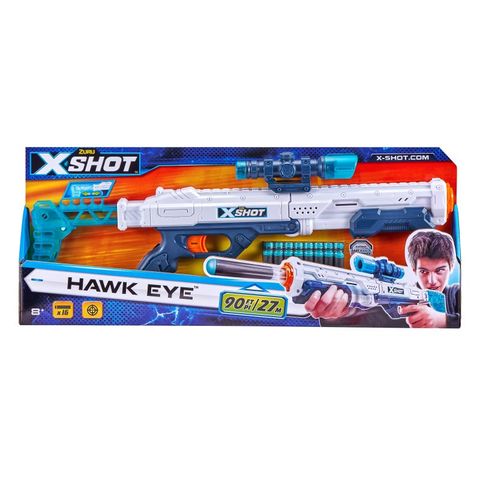 X-SHOT Excel Hawk Eye Dart Shooter 36435 - Colorland Toys