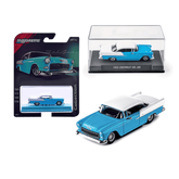 1955 Chevrolet Bel Air Blue and White - Majorette Collection - Colorland Toys
