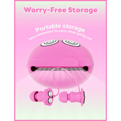 Jellie Drops Wired Earphones Pink 3.5mm EP502P