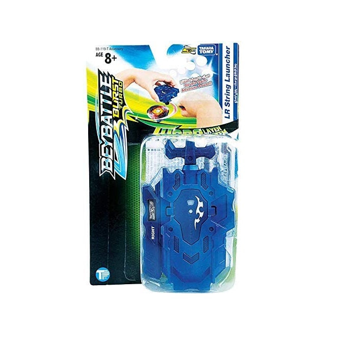 BeyBattle Burst LR String Launcher Blue BB-119-T - Colorland Toys