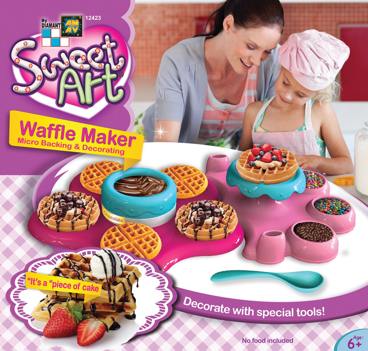 Belgian Waffle Maker Set - Colorland Toys