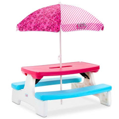 LOL Surprise Picnic Table with Umbrella 651656M - Colorland Toys