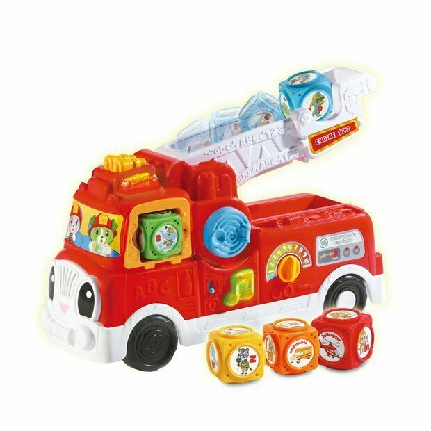 Tumbling Blocks Fire Engine - 80-608303 - Colorland Toys