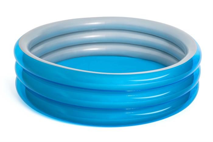 Bestway Inflatable Big Metallic 3-Ring Pool 2.01mx 53cm 51043 - Colorland Toys