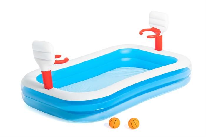 Bestway Family Pool Basketball 251 x 168 x 102 cm 54122 - Colorland Toys