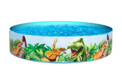 Bestway Dinosaur Fill n Fun Pool 2.44mx46cm 55001 - Colorland Toys