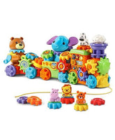 VTech Gearzooz Animal Gear Up & Go Train Baby VT80-198903 - Colorland Toys