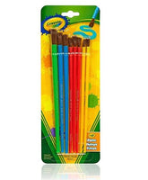Crayola Art & Craft Paint Brush Set 8ct 05-3516 - Colorland Toys