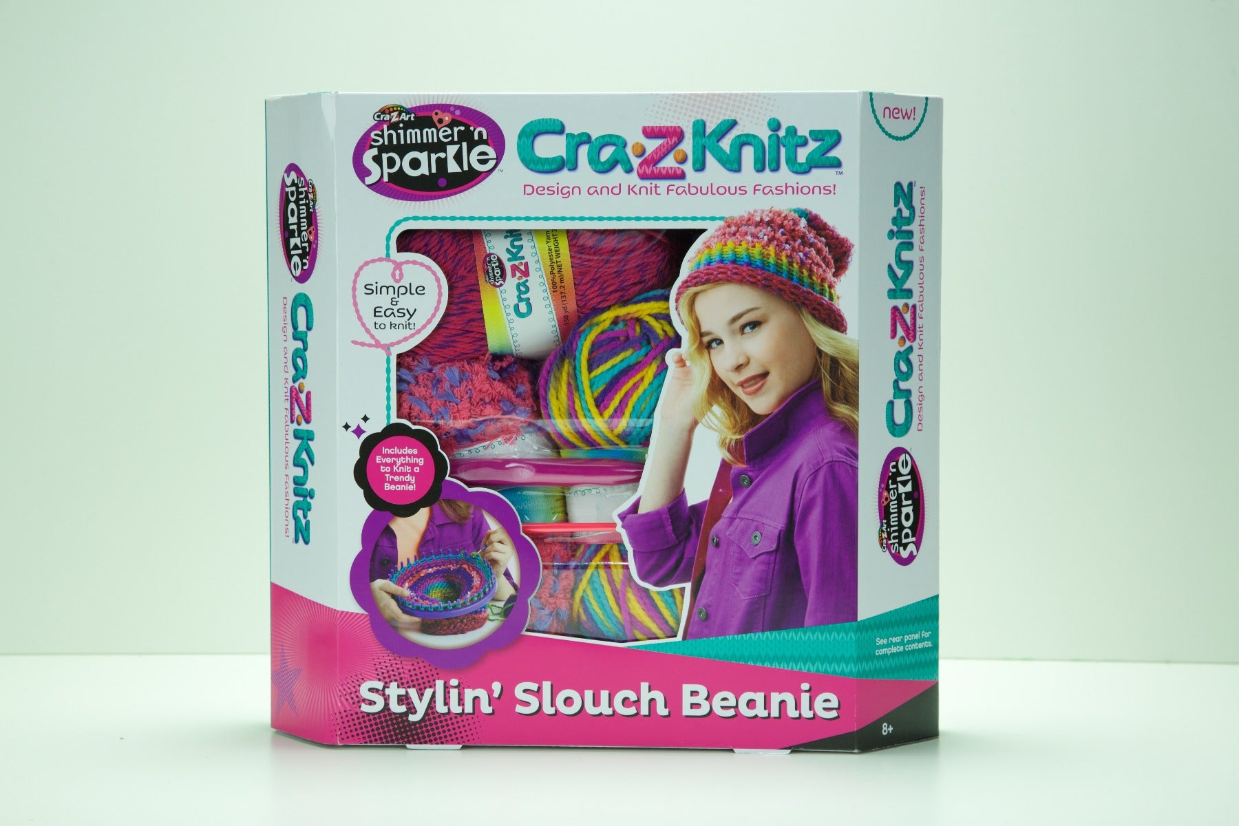 Cra-Z-Knit Slouch Beanies NB911568 - Colorland Toys