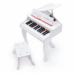 Hape Music Deluxe Grand Piano White 3pcs - Colorland Toys