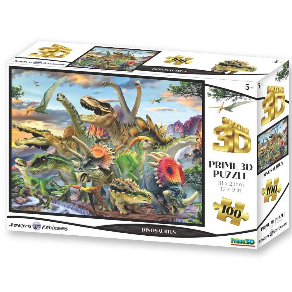 Prime 3D Puzzles Dinosaurus 10689 - Colorland Toys