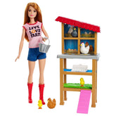 Barbie You Can Be Anything Chicken Farmer Doll & Playset DHB63 - Colorland Toys
