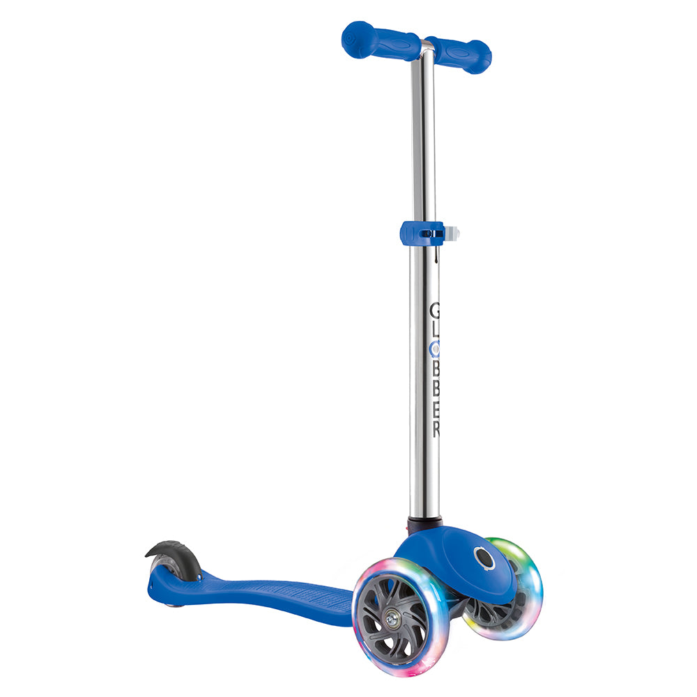 Globber Primo Star Light Scooter - Navy Blue - Colorland Toys