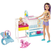Barbie Skipper Babysitters Inc. Nap n Nurture Nursery Dolls GFL38 - Colorland Toys