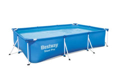 Bestway Steel Pro Rectangular Deluxe Frame Pool 3mx2.01mx66cm 56411 - Colorland Toys