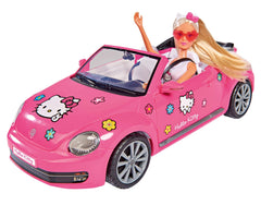 Hello Kitty Steffi Love VW Beetle Cabriolet 109283023 - Colorland Toys