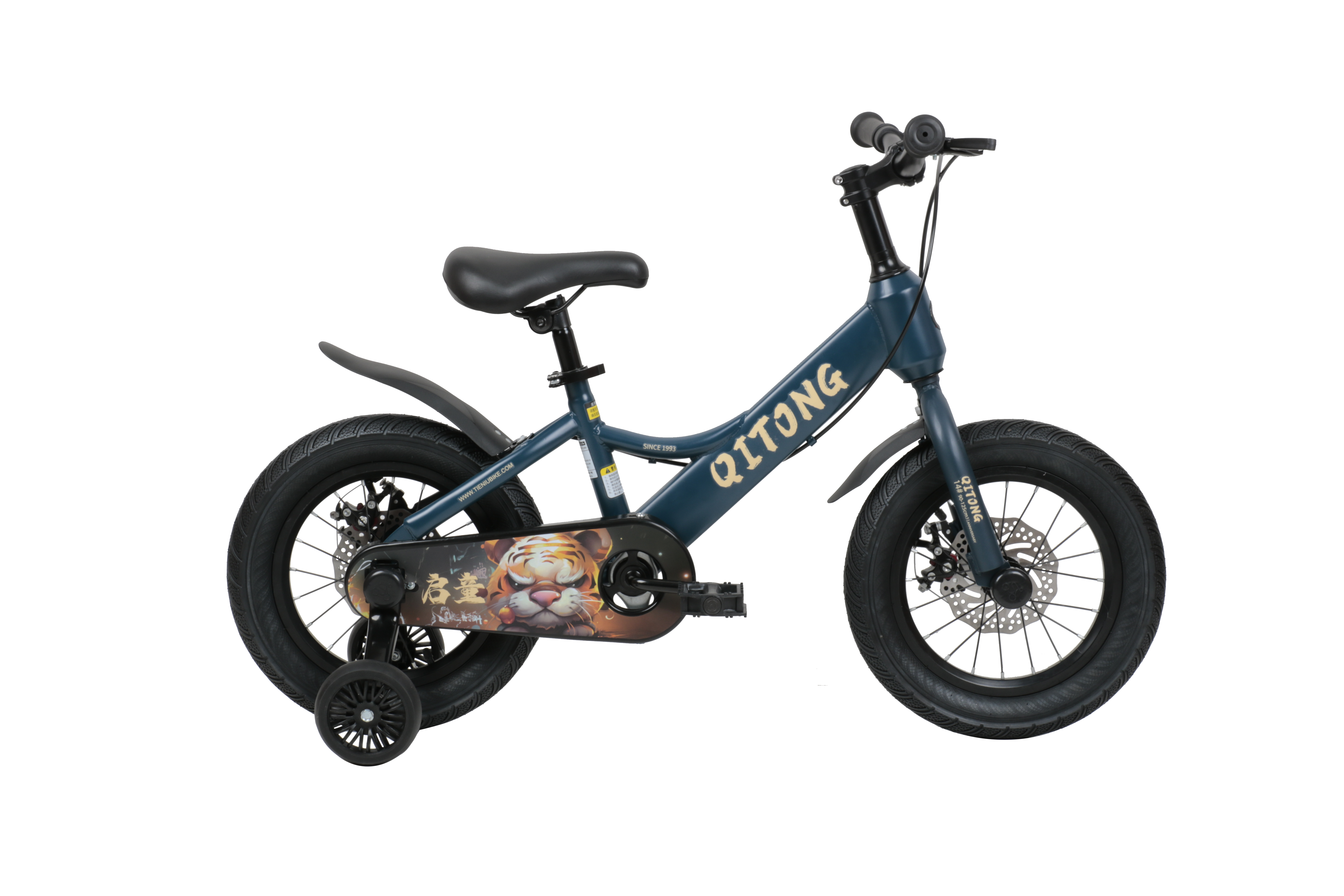 Qitong Bicycle 14 Inch Blue TN23A06 14IN - Colorland Toys