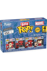 Funko Bitty Pop! Marvel: Spider-Man - Parker Split 4-Pack FU85704
