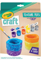 Crayola Craft Air Dry Clay Pot 12pk CY57-0191