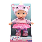 Baby Maziuna Animal Cuties Toddler Girl Play Doll Assortment - Colorland Toys