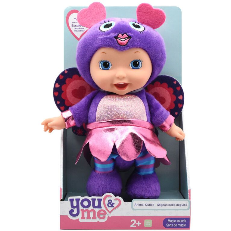 Baby Maziuna Animal Cuties Toddler Girl Play Doll Assortment - Colorland Toys