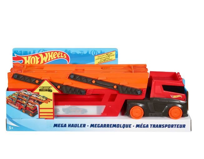 Hot Wheels Mega Hauler Vehicle 6 Expandable Levels GHR48 - Colorland Toys