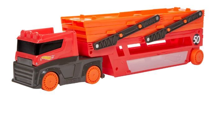 Hot Wheels Mega Hauler Vehicle 6 Expandable Levels GHR48 - Colorland Toys