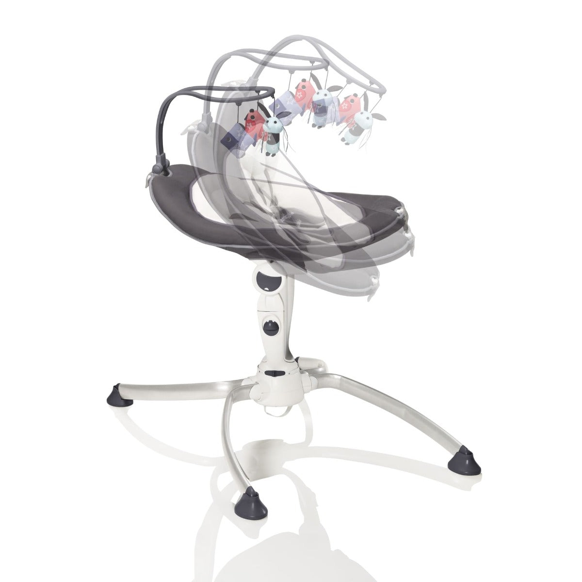 Babymoov Swoon Up Zinc Baby Bouncer Height Adjustable A012423 - Colorland Toys