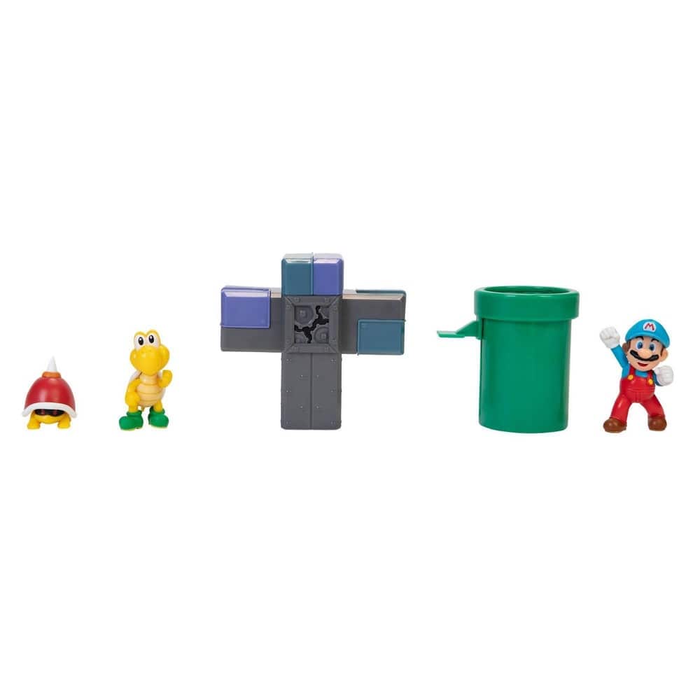 World of Nintendo Super Mario Underground Diorama Set 2.5-Inch 40426 - Colorland Toys