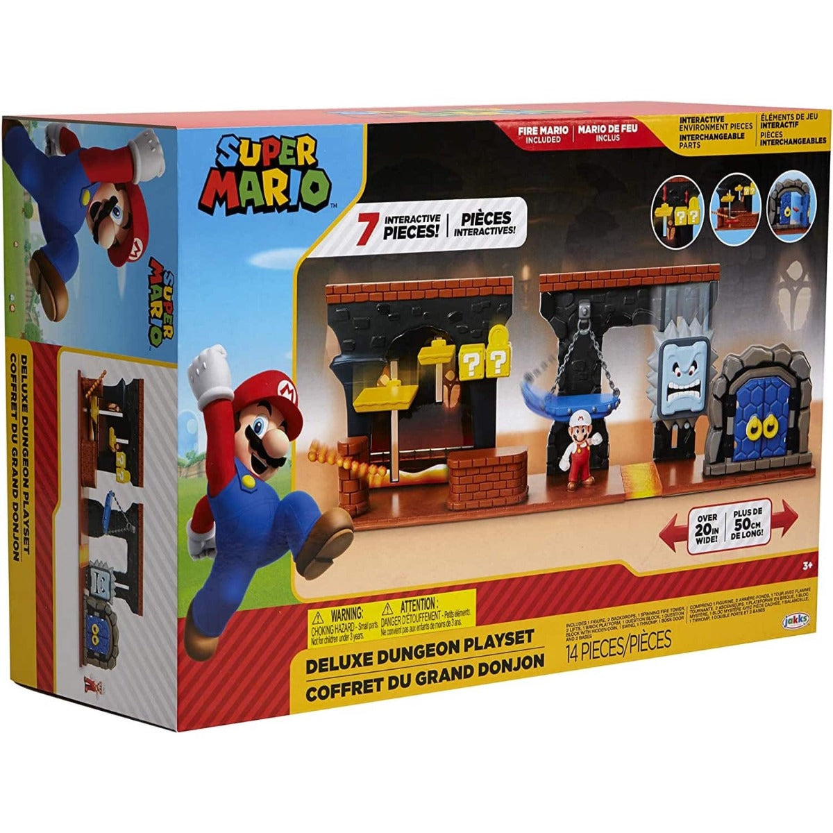 Nintendo Super Mario Deluxe Dungeon Playset 85993 - Colorland Toys