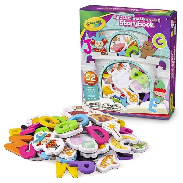 Crayola Abc Matching Magnet Set Animals Party CY9948-02 - Colorland Toys