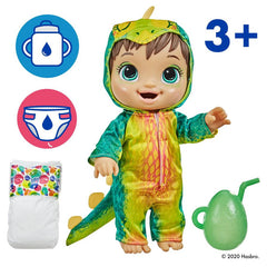 Baby Alive Dino Cuties Stegosaurus Doll - Colorland Toys