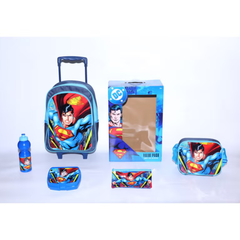 DC Superman 5 In 1 Trolley Bag 16-Inch FKVPT16-416