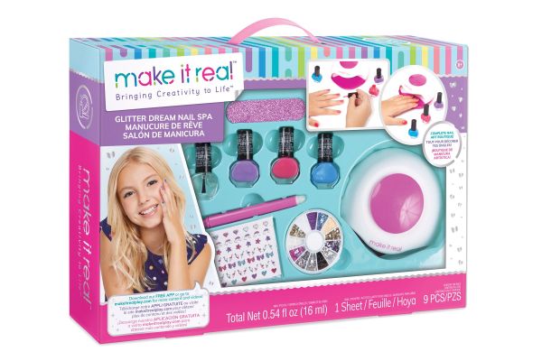 Make it Real Glitter Dream Nail Spa - Colorland Toys