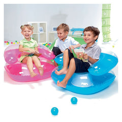 Bestway Transparent Childs Chair 76cmx76cm Assorted 75006 - Colorland Toys