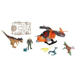 Dino Valley Steel Hawk Rescue Playset - Colorland Toys