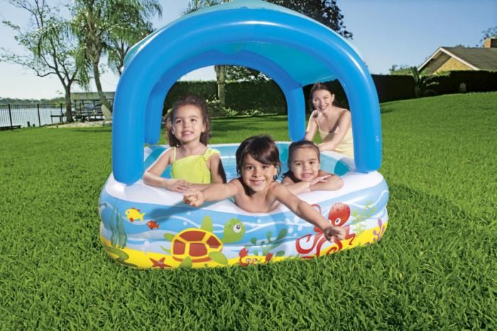Bestway Canopy Play Pool 55x55x45 inch 52192 - Colorland Toys
