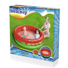 Bestway Inflatable Sweet Strawberry Pool 63x63x15 inch 51145 - Colorland Toys