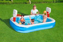 Bestway Family Pool Basketball 251 x 168 x 102 cm 54122 - Colorland Toys