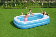 Bestway Blue Rectangular Pool 87x69x20 inch 54006 - Colorland Toys