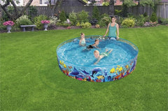 Bestway 2.44m x H46cm Fill N Fun Odyssey Pool - 55031 - Colorland Toys