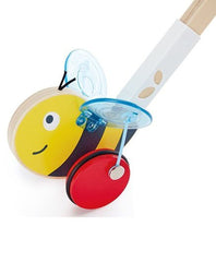 Hape Wooden Bumblebee Push and Pull Toy 1pc - Colorland Toys