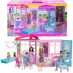 Barbie Doll and Dollhouse FXG55 - Colorland Toys