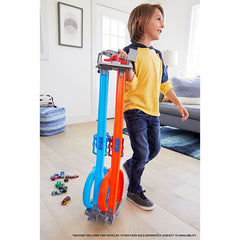 Hot Wheels Double Loop Dash Drag Racing Playset GFH85 - Colorland Toys